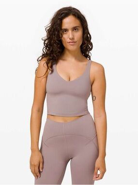 Lululemon Align Tank top bra Violet Verbena size 8